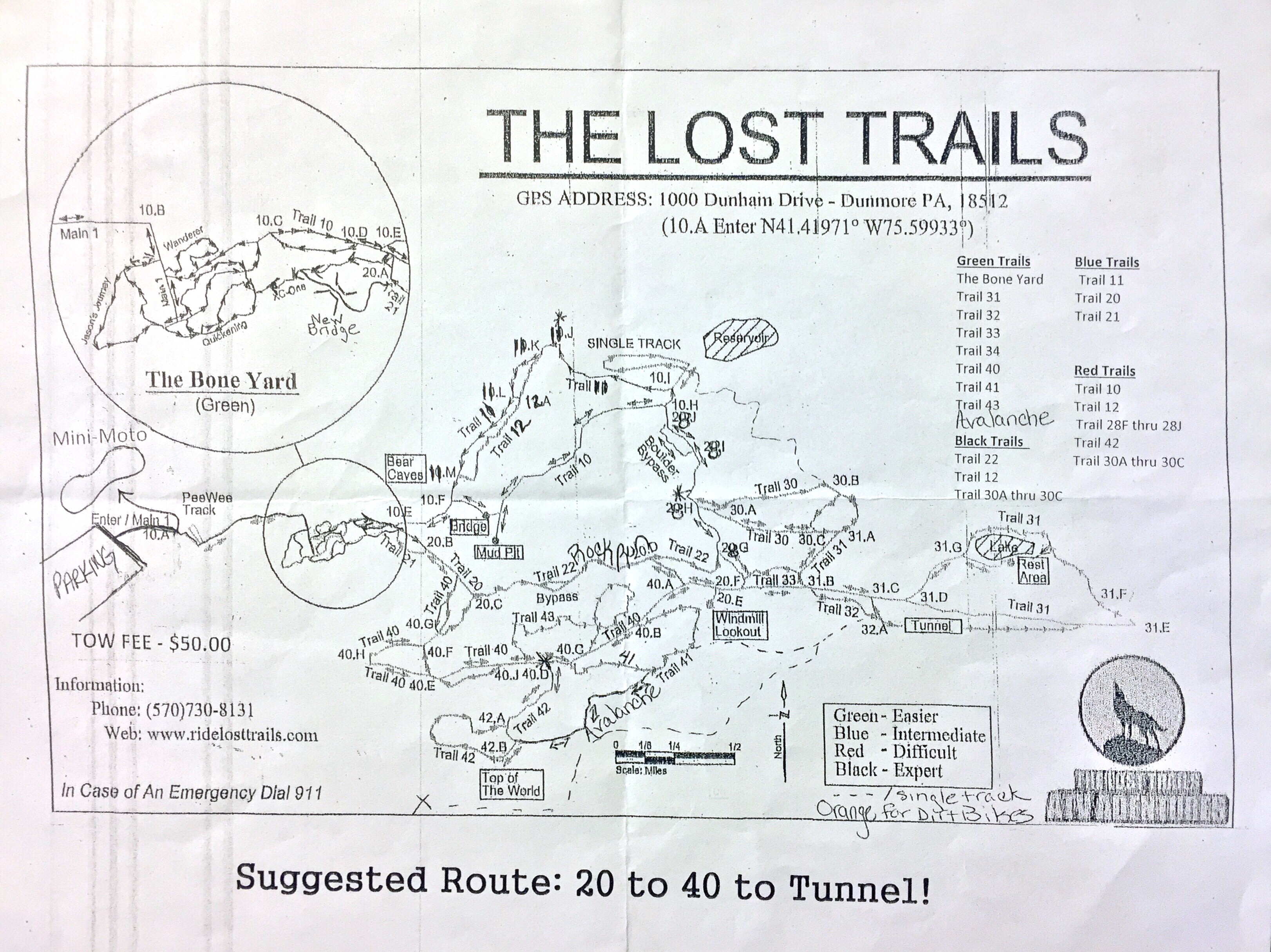 Oklahoma Adventure Trail Map - World Map